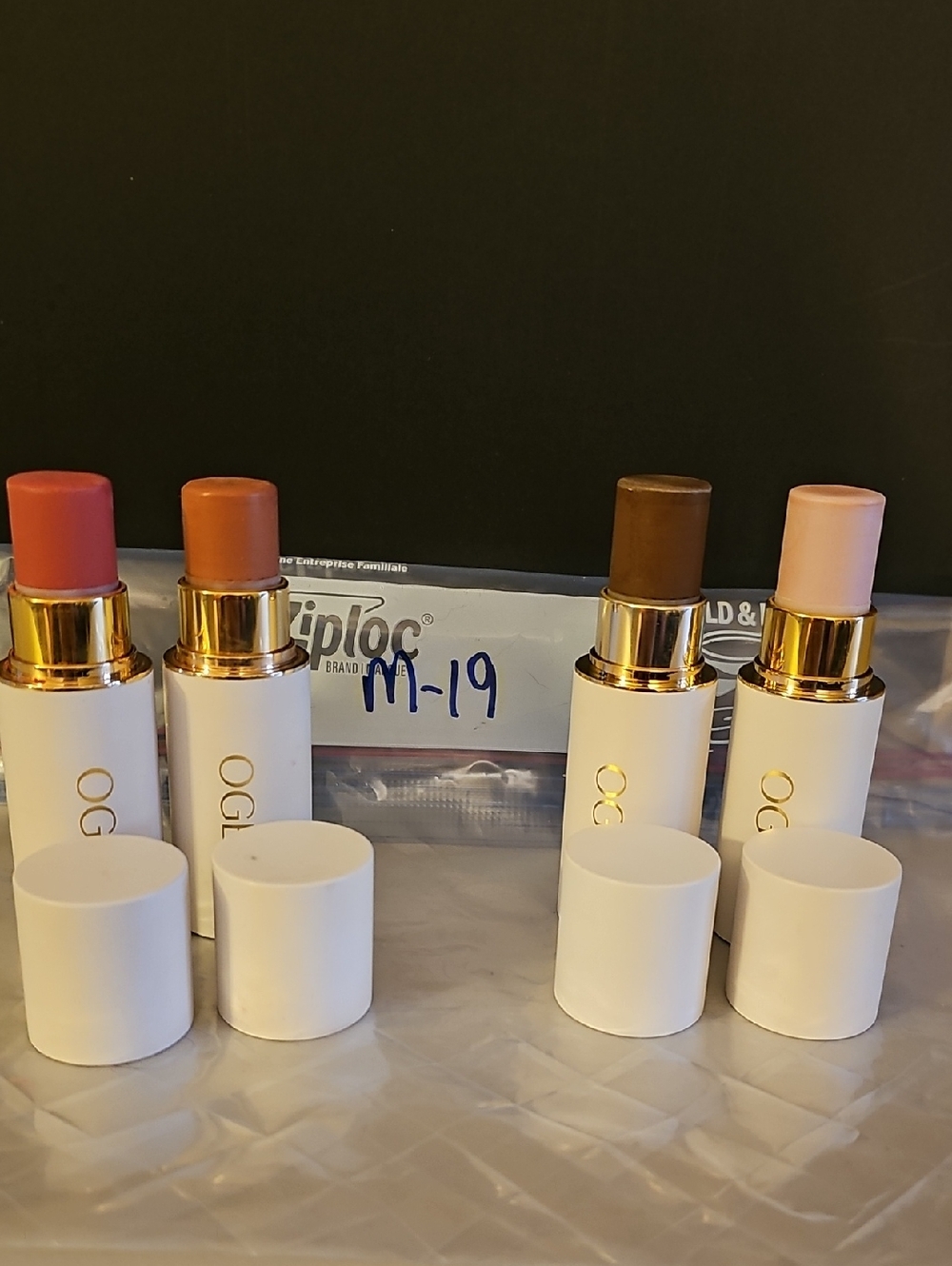 OGEE Cream Stick Blush & Highlight - Peach, Coral, Brown, Pink